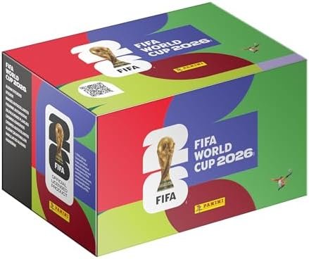 Panini FIFA Weltmeisterschaft 2026 Stickerbox mit 100 Tütchen